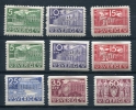 Sweden 1935 Sc 239-7 MI 221-6 MH Perf Vertically 500th Anniv Of  Parlament CV 120 Euro - Unused Stamps