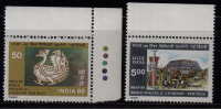 India MNH 1987, Set Of 2, India 89 Stamp Exhibition., - Neufs