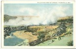 USA, Falls Of Big Horn Hot Springs, Thermopolis, Wyoming, 1910s Unused Postcard [10231] - Other & Unclassified