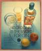 Reklame Werbeanzeige  -  GORDON`S DRY GIN - Gordons Is The Word For Gin  -  Von 1971 - Alcohol