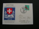 == CH Karte *Tag Der Briefmarke 1954 - Briefe U. Dokumente