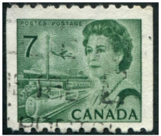 Pays :  84,1 (Canada : Dominion)  Yvert Et Tellier N° :   382 C B (o) - Coil Stamps