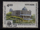 India MNH 1988, 4.00r India 89, Bangalore G.P.O. Post Office. Architecture Building - Nuovi