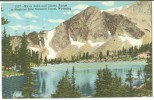 USA, Mirror Lake And Snowy Range In Medicine Bow National Forest, Wyoming,  Used Postcard [10234] - Sonstige & Ohne Zuordnung