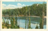 USA, Silver Lake, Snowy Range, Medicine Bow National Forest, Wyoming, 1920s Unused Postcard [10237] - Sonstige & Ohne Zuordnung