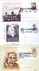 ALBERT ENISTEIN, 2002, 3X COVERS STATIONERY, ENTIER POSTAL, OBLITERATION CONCORDANTE, ROMANIA - Albert Einstein