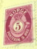 Norway 1937 Numeral & Posthorn 5ore - Used - Gebruikt
