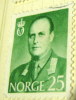 Norway 1958 King Olav V 25ore  - Used - Used Stamps