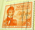 Norway 1947 Post Office Centenary Christian Falsen 25ore - Used - Used Stamps