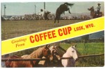 USA, Greetings From COFFEE CUP, Lusk, Wyoming, 1959 Used Postcard [10248] - Autres & Non Classés