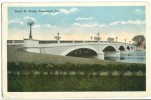 USA, Cicott St. Bridge, Logansport, Indiana, 1916 Used Postcard [10256] - Andere & Zonder Classificatie