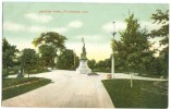 USA, Lawton Park, Ft. Wayne, Indiana, Early 1900s Used Postcard [10266] - Fort Wayne