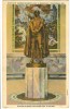 USA, Statue Of George Rogers Clark In Memorial, Vincennes, Indiana, Unused Linen Postcard [10275] - Autres & Non Classés