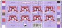 Europa Cept 2002 Estonia MNH Stamp Sheet Of 8 Stamps Circus Mi 437 - 2002