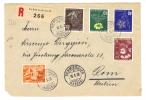 TZ216 - SVIZZERA ,  FRONTESPIZIO Di Raccomandata Da Schmiedrued 16/1/50 - Covers & Documents