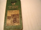 GUIDE DU PNEU MICHELIN- ENVIRONS DE PARIS-1953-54 - Carte Stradali