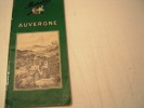 GUIDE DU PNEU MICHELIN- AUVERGNE-1955-56- - Carte Stradali