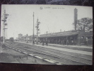 CPA.    LANDEN.   Intérieur De La Gare.      1924.      (animée) - Erquelinnes