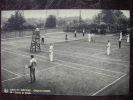 CPA.    ERQUELINES.     (Arts Et Métiers)   Courts De Tennis.      (animée) - Erquelinnes