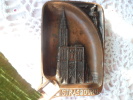 Ancien  Cendrier Strasbourg En Cuivre - Ashtrays