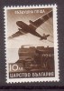 Trein, Train, Locomotive, Eisenbahn: Bulgarije 1940 Mi Nr 381 Train With Airplane - Trains