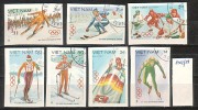 VIET- NAM - 1984 - Jeux Olimpiques D´Hiver - Saraevo -  7v - Obl. Non Dent - Invierno 1984: Sarajevo