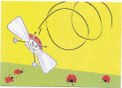 Carte Postale D'invitation / Coccinelle  /  Animal Animaux Ladybug Insect Insecte Humor Humour   // CP 5/180 - Andere & Zonder Classificatie