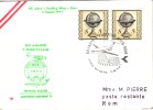 POSTE AERIENNE- VOL - WIEN-ROM  1-8-1977. - Other & Unclassified