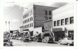 Fairbanks AK Alaska, Main Street Scene, Autos, Stores, C1940s Vintage Real Photo Postcard - Fairbanks