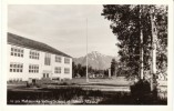 Palmer AK Alaska, Matanuska Valley School, C1940s/50s Vintage Real Photo Postcard - Other & Unclassified