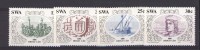Sud-Ouest Africain  -  1986  :  Yv  540-43  **     Bateau  -  Boat - Zuidwest-Afrika (1923-1990)