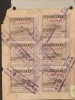 CHINA CHINE 1949.3.7 SHANGHAI   REVENUE STAMP DOCUMENT - Other & Unclassified