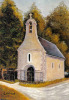 Carte Postale  17. Montendre  La Chapelle N.D. De Croix Gente Trés Beau Plan - Montendre