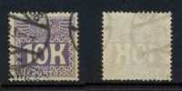 AUTRICHE / 1911 TIMBRE TAXE # 45 - 10 K. VIOLET OBLITERE / COTE 5.00 EUROS (ref T1353) - Taxe