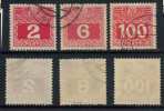 AUTRICHE / 1908 - 1910  TIMBRES TAXE OBLITERES / COTE + 65.00 EUROS (ref T1354) - Postage Due