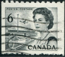 Pays :  84,1 (Canada : Dominion)  Yvert Et Tellier N° :   382 B J (o) Papier Fluorescent - Coil Stamps