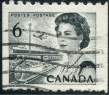 Pays :  84,1 (Canada : Dominion)  Yvert Et Tellier N° :   382 B J (o) Papier Fluorescent - Rollen