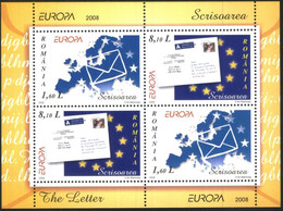 Mint S/S  Europa CEPT 2008  From Romania - 2008