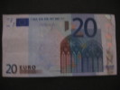 Italia 2002  €. 20 M. Draghi  J029B2 - Serie S30344404336- Circolata - Andere & Zonder Classificatie