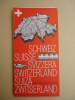 SUISSE - SCHWEIZ - SVIZZERA - Carte Ferrroviaire Et Routière De La Suisse - 1978 - Carte Stradali