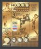 Jugoslawien – Yugoslavia 2000 Gold Medal At The Olympics Sidney (Voleyball) Souvenir Sheet MNH, 10 X; Mi. Block 50 - Blocchi & Foglietti