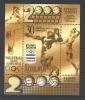 Jugoslawien – Yugoslavia 2000 Gold Medal At The Olympics Sidney (Voleyball) Souvenir Sheet MNH, 20 X; Mi. Block 50 - Blokken & Velletjes