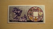 Bhutan  1969  Scott #102G  MH - Bhutan