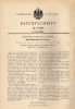 Original Patentschrift - J. Aumund In Zürich , 1899 , Schlagwerk Für Uhren , Uhrmacher !!! - Andere & Zonder Classificatie