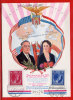 LUXEMBOURG CARTE COMMEMORATIVE PDT ROOSEVELT DU 10/09/1945 - Cartoline Commemorative