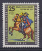 Germany Berlin 1956 Mi. 158    25 + 10 Pf Tag Der Briefmarke Jour De Timbre Day Of Stamp Brandenburger Postillion MNH** - Unused Stamps