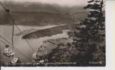 Seilbahn Herzogenstandbahn 1600 M Gegen Walchensee Karwendelgebirge Sw Um 1960 Hüttenstempel - Funiculaires