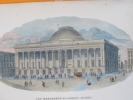 Gravurecolorisée/ The Merchants Exchange /New York/ USA /Vers 1880         GRAV18 - Prints & Engravings