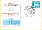 Privatganzsache Berlin Wien 50. Kongress Federation Internationale De Philatelie - Postales Privados - Usados