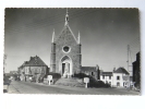 CPSM 44 Loire Atlantique - LEGE - La Chapelle Et Le Monument Aux Morts (voitures) - Legé